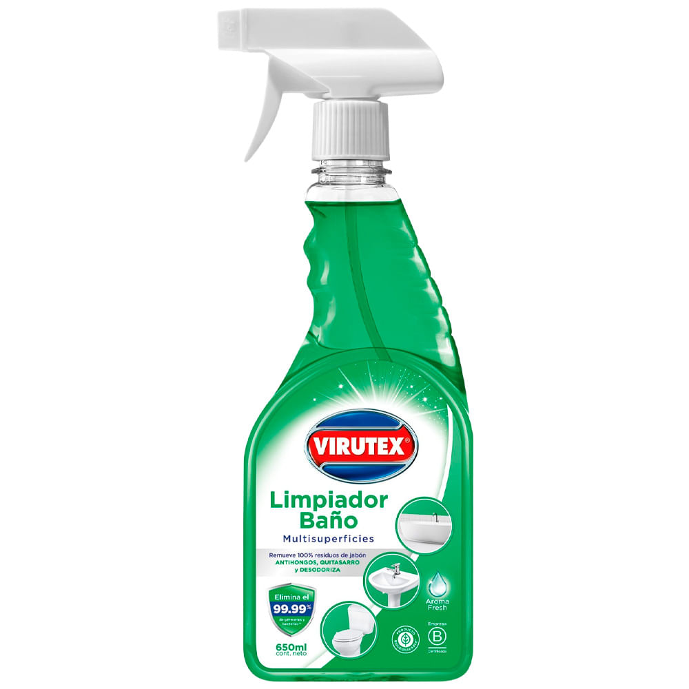 Limpidor de Baño VIRUTEX Spray 650ml