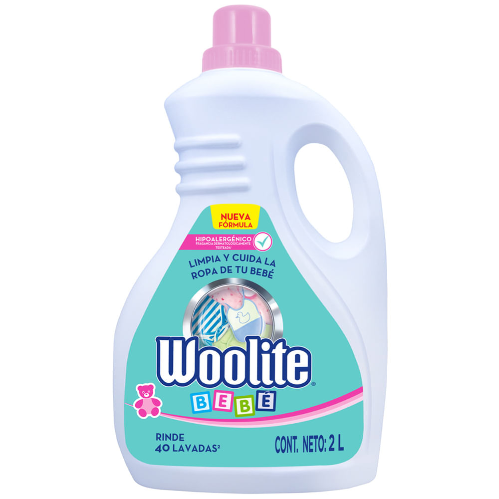 Detergente en Líquido WOOLITE Botella 2L