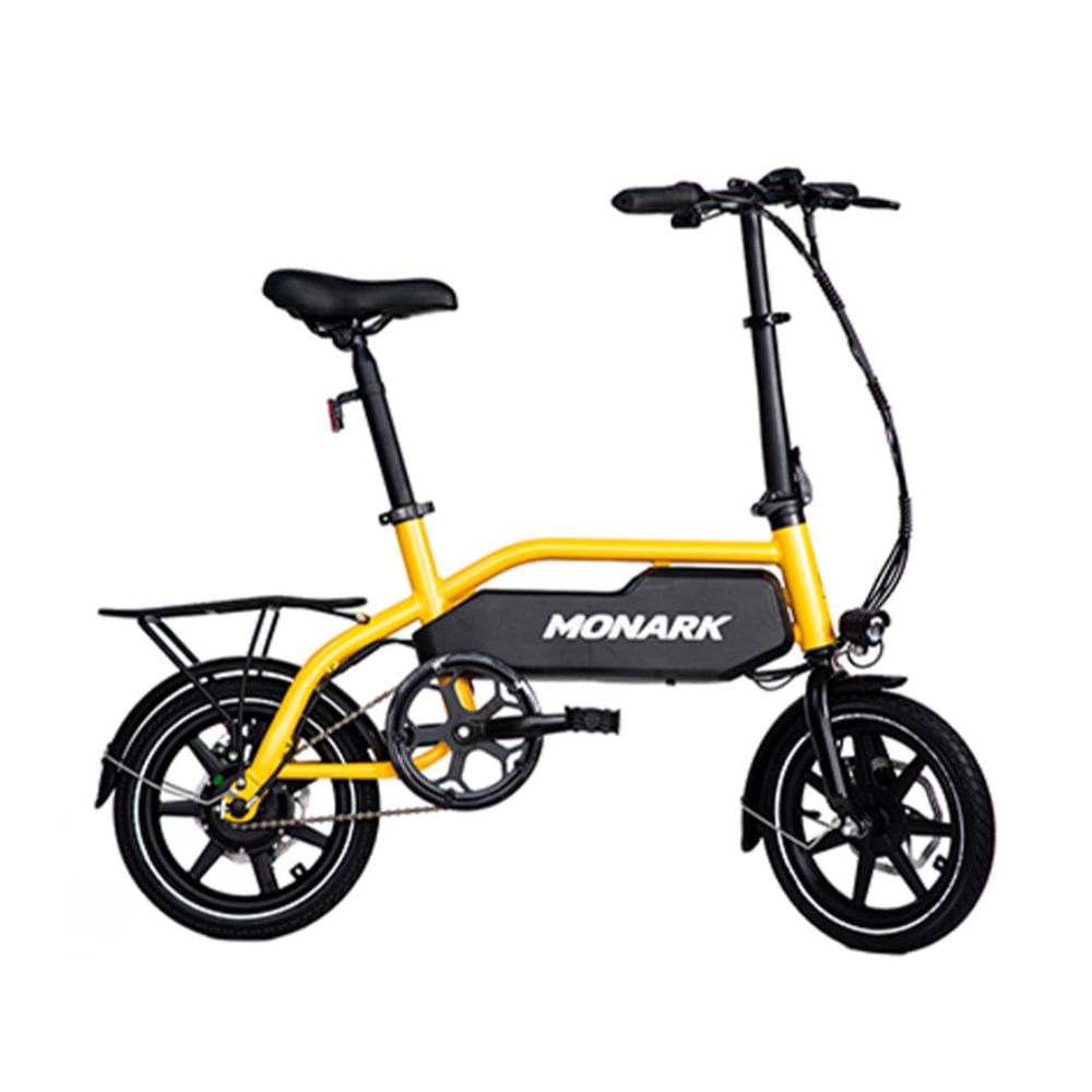 Bicicleta Electrica Monark E-Mount Aro 14 Amarillo