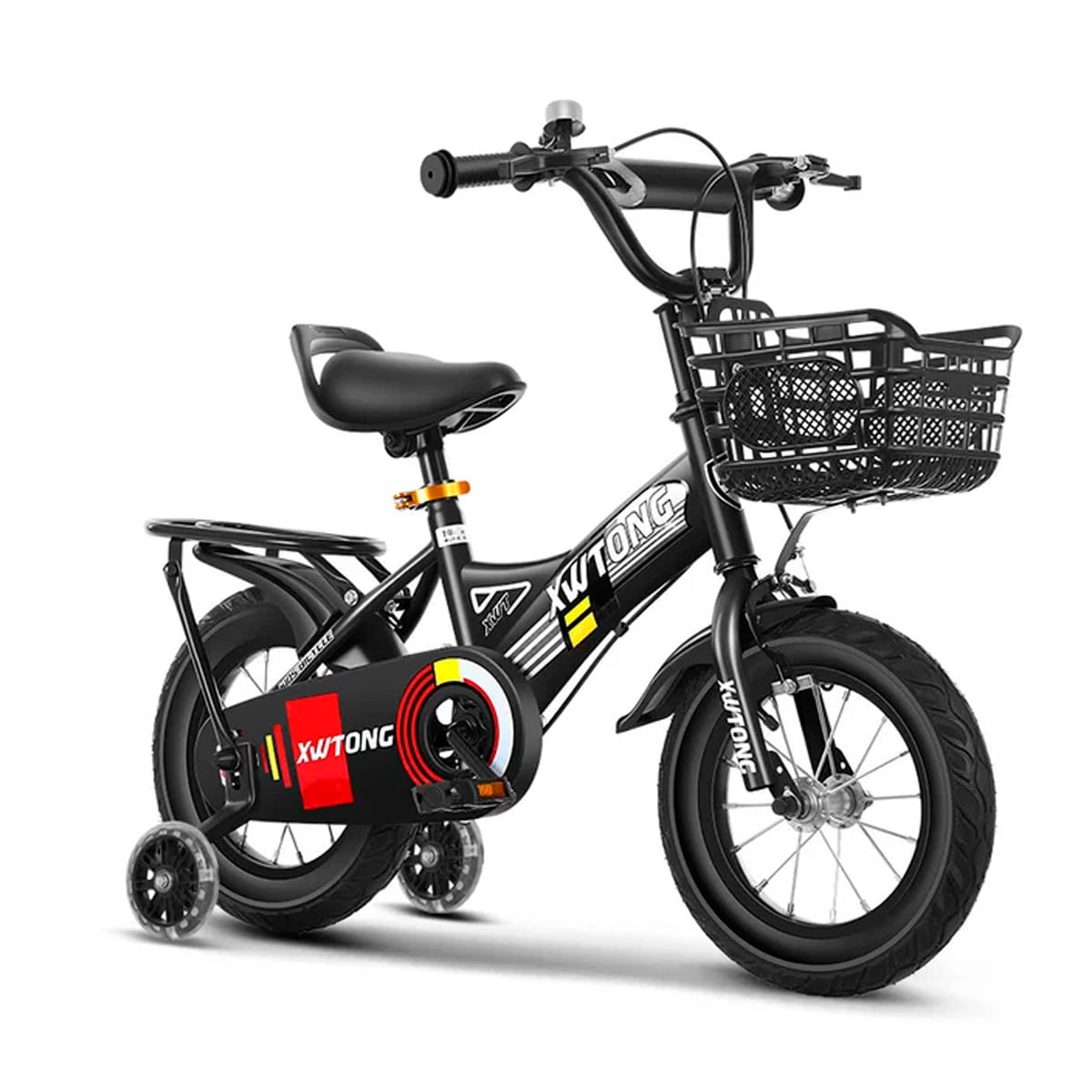 Bicicleta Para Niño Infantil Kids Aro 16 Negra CH