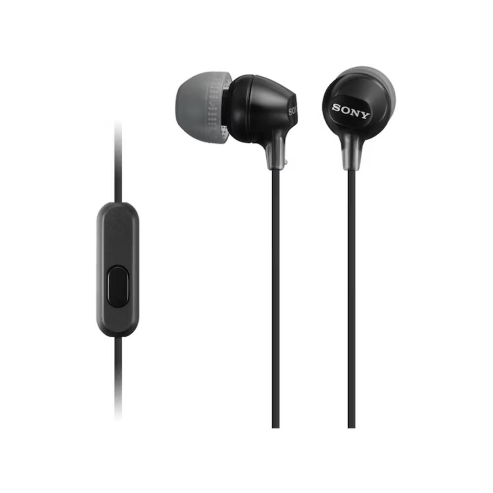 Sony Audífonos In Ear Con Micrófono Mdr-Ex15Ap Negro