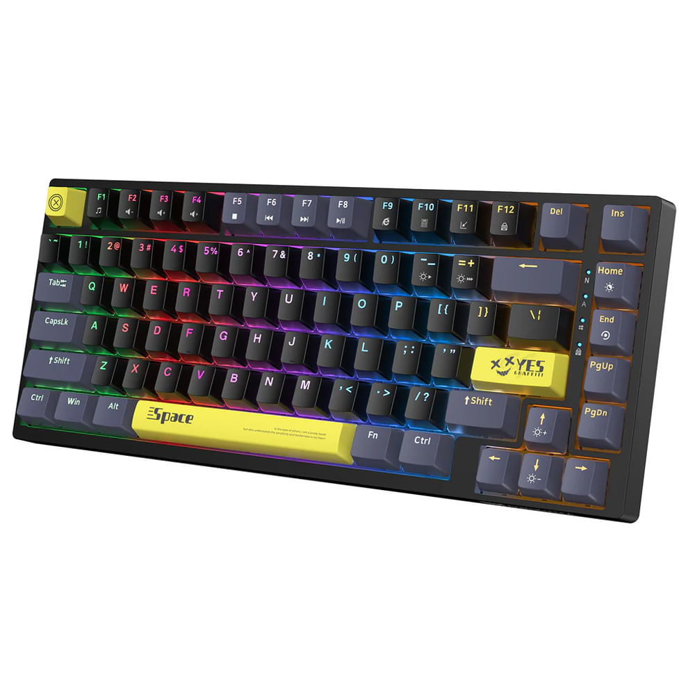 Teclado Gamer Retroiluminado RGB ONIKUMA Keyboard G52 Black