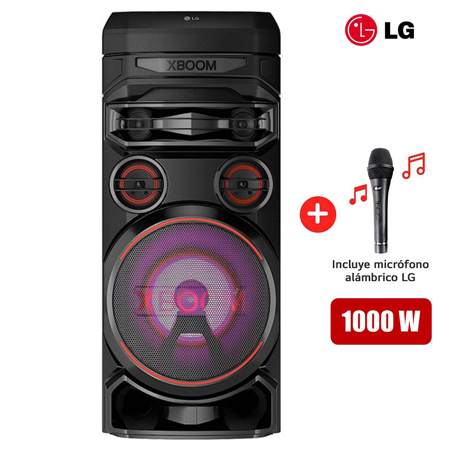 Torre de sonido LG XBOOM RNC7 Multi-Bluetooth Karaoke Star