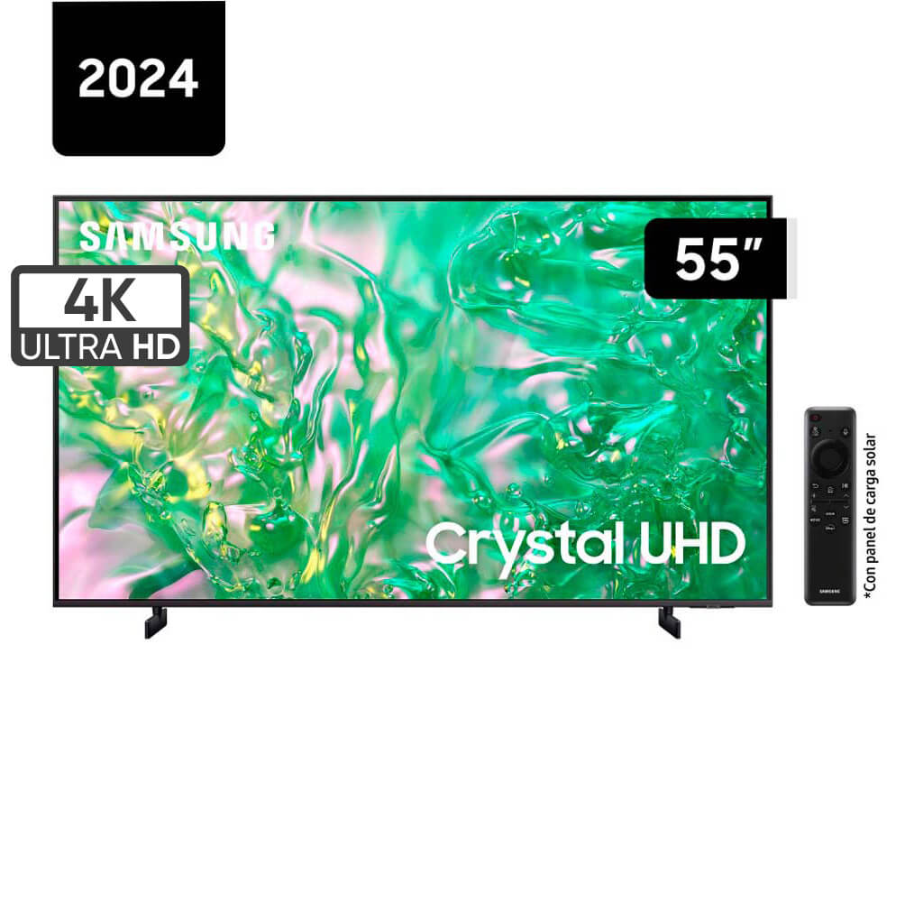 Televisor SAMSUNG CRYSTAL UHD 55" UHD 4K Smart TV UN55DU8000GXPE