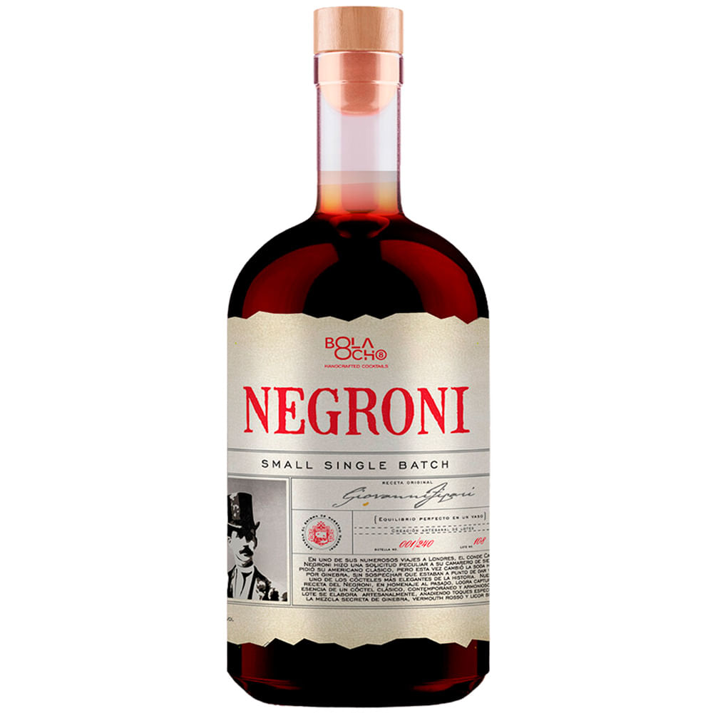 Licor BOLA OCHO Negroni Botella 500ml