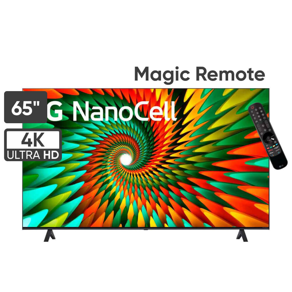 Televisor LG NanoCell 65" UHD 4K ThinQ AI 65NANO77SRA