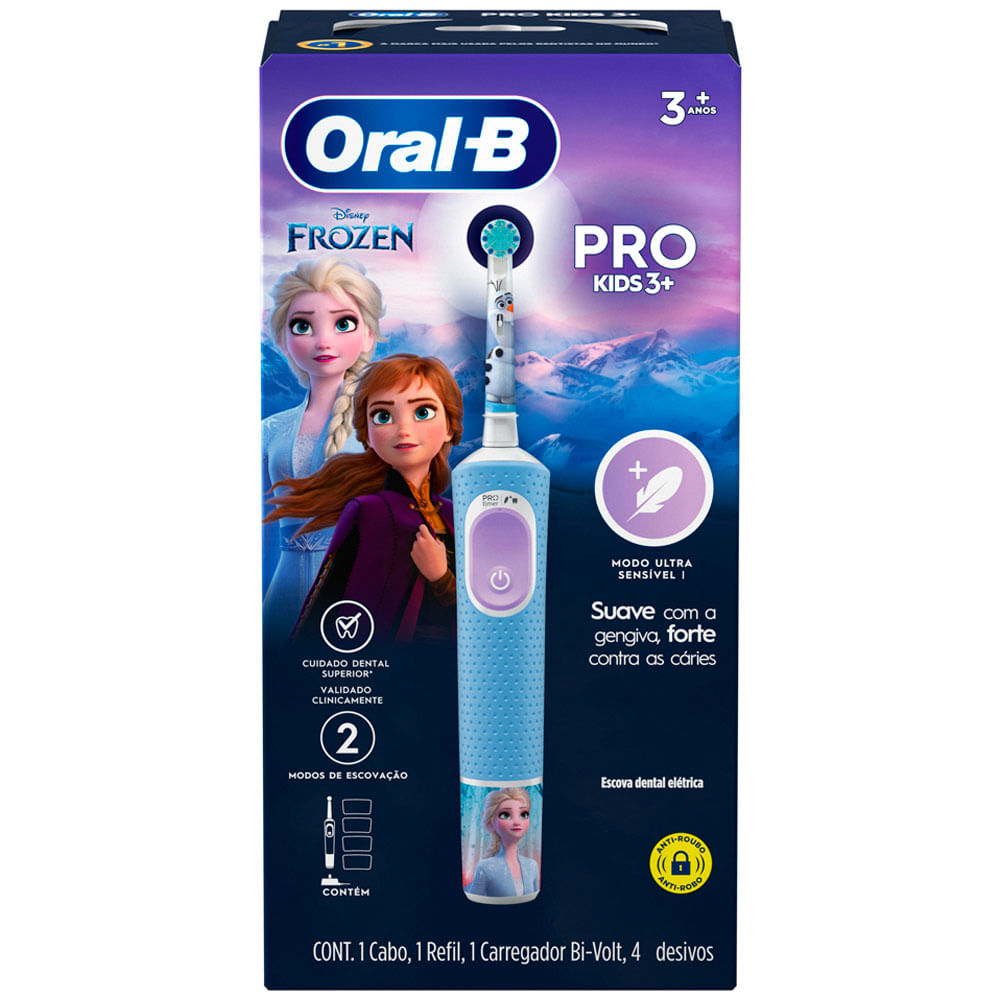 Cepillo Dental Eléctrico ORAL B Frozen Caja 1un