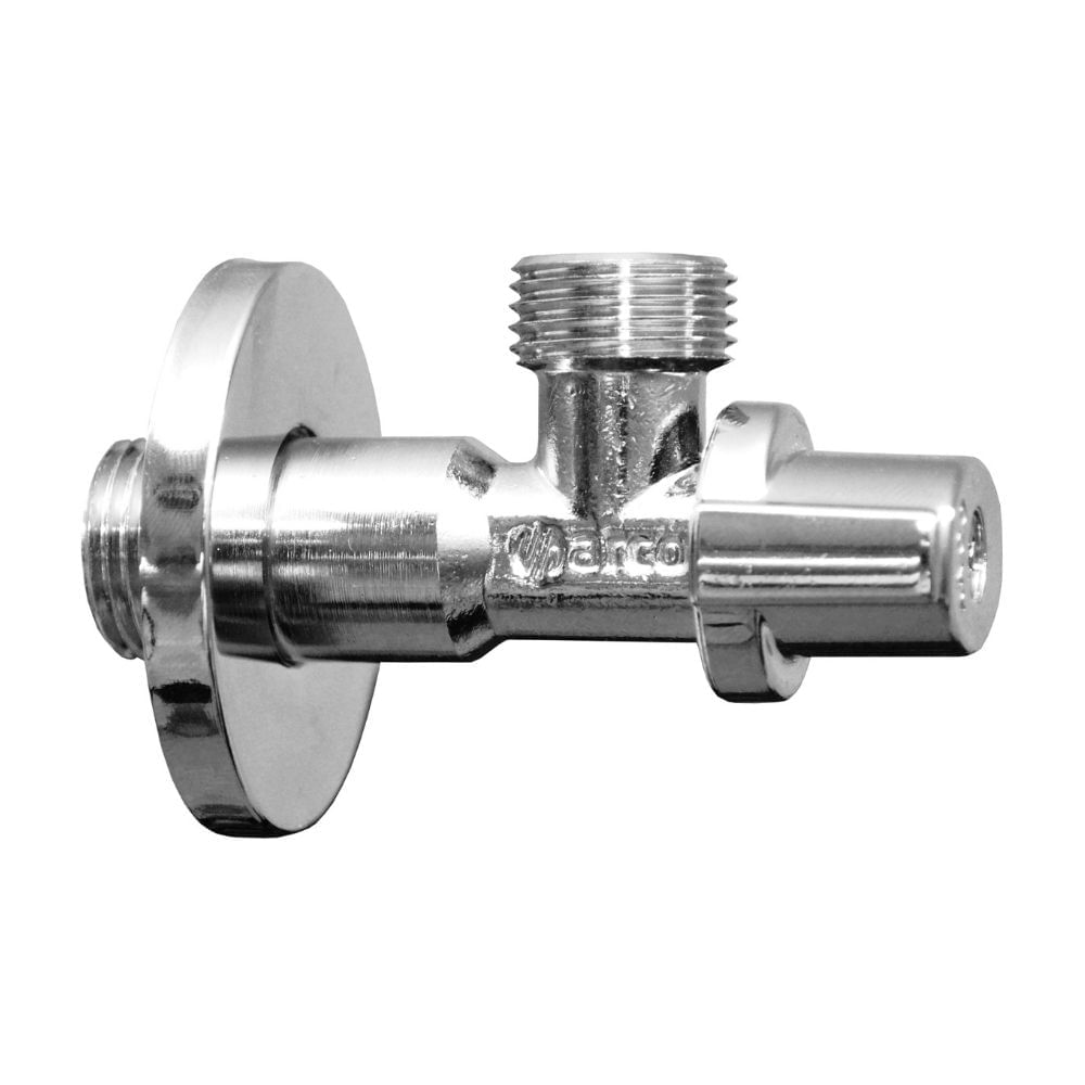 Llave de paso 1/2" Aangular con canopla Coflex