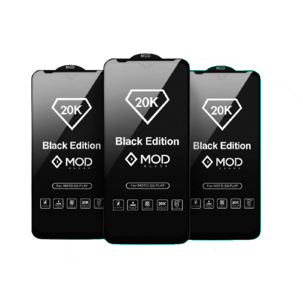 Mica para iPhone XR Black Edition 20K Antishock Resistente ante Caídas y Golpes