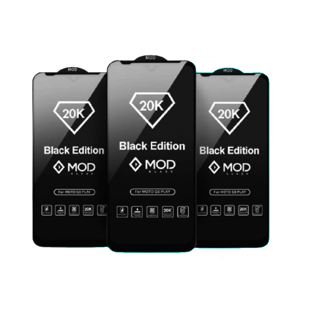 Mica para Xiaomi Mi A2 Lite Black Edition 20K Antishock Resistente ante Caídas y Golpes