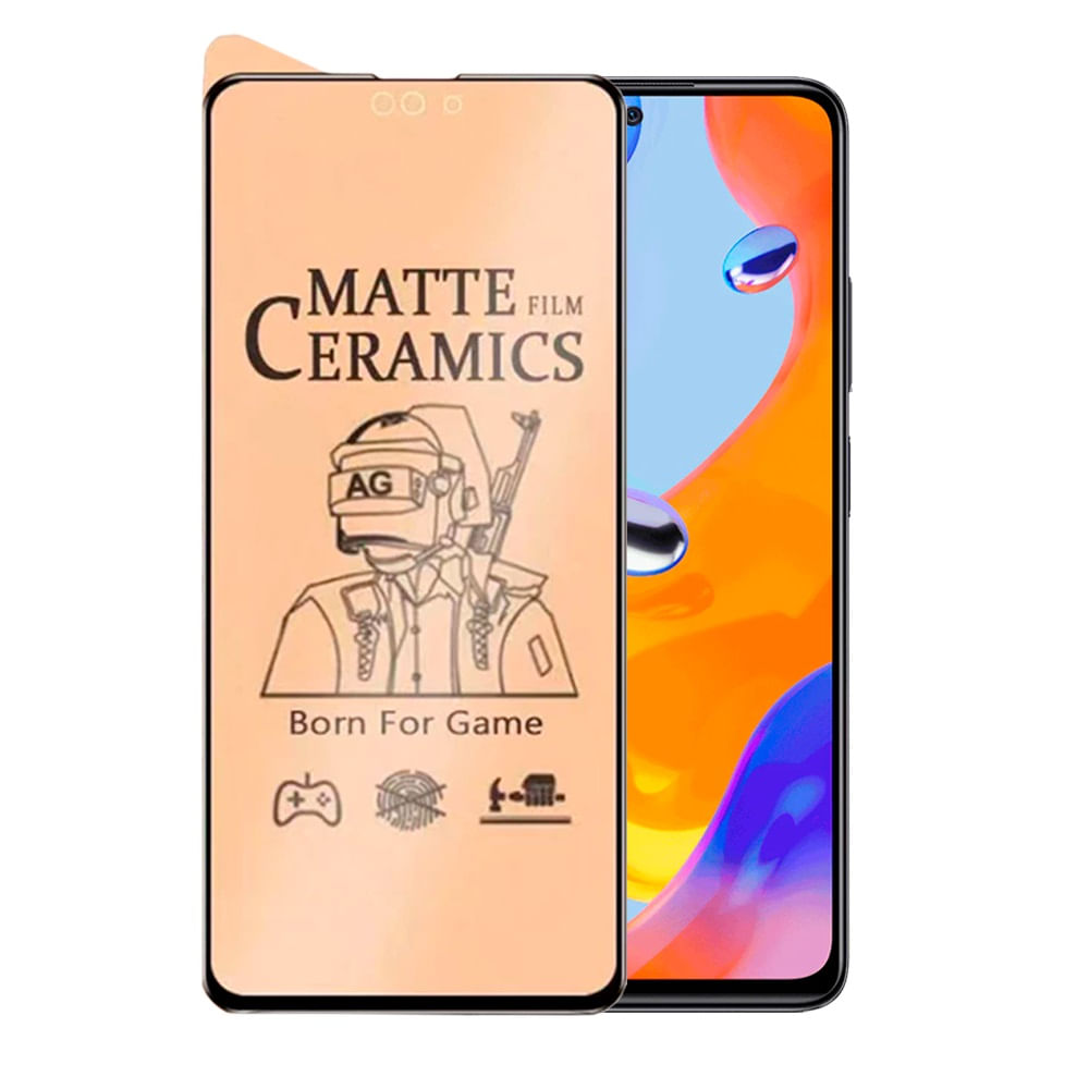 Mica para Xiaomi Note 11 Pro Protector de Cerámica Mate Antishock Resistente a Caídas y Golpes