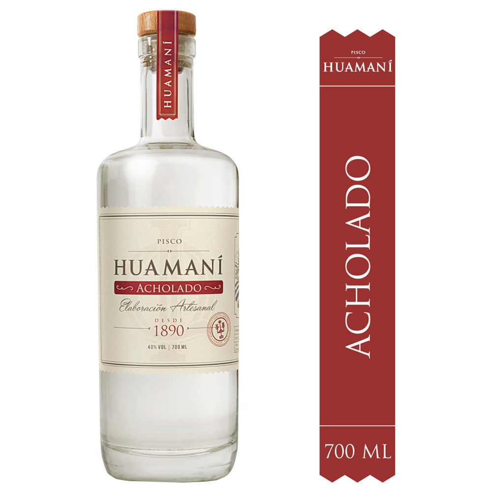 Pisco HUAMANÍ Acholado Botella 700ml