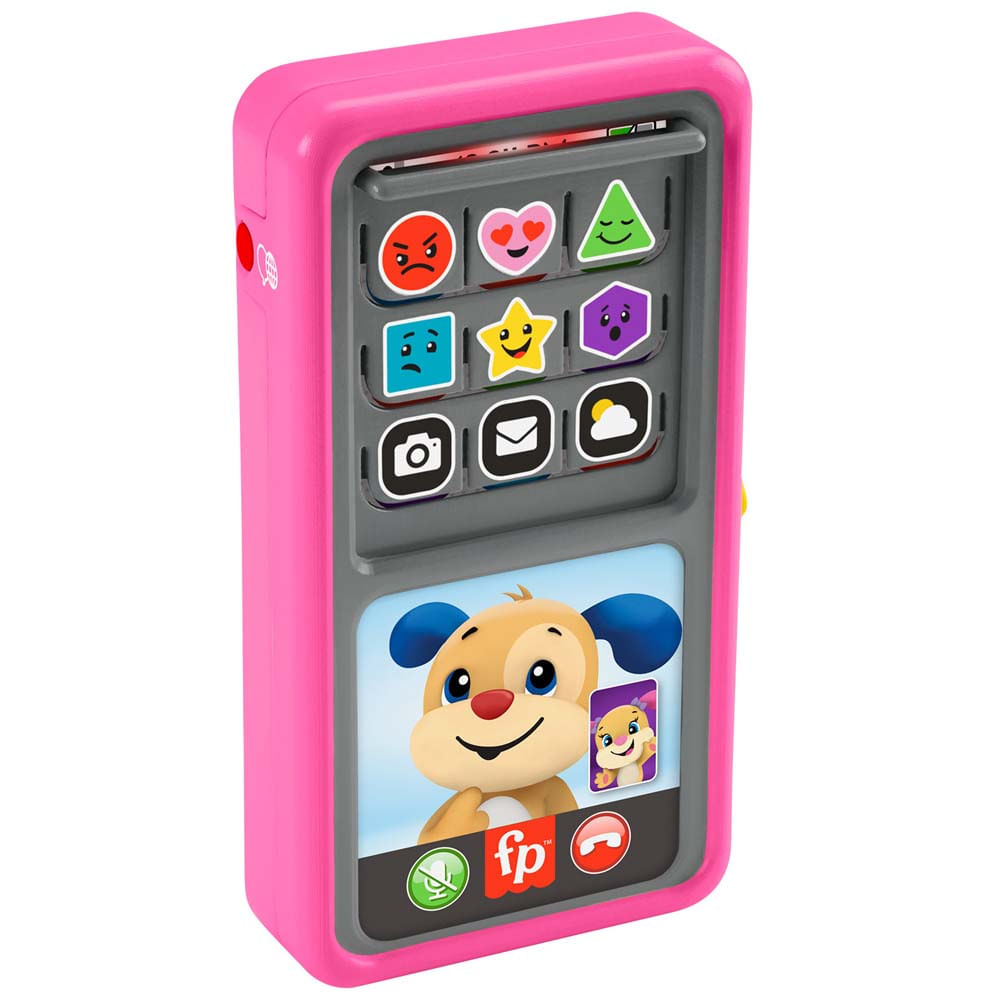 Juguete para Bebés FISHER PRICE HNM82 Smartphone Deluxe de Aprendizaje Rosa