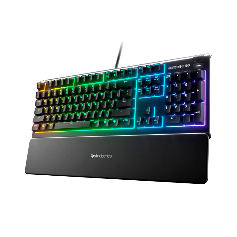 Teclado SteelSeries Apex 3 RGB  para Videojuegos