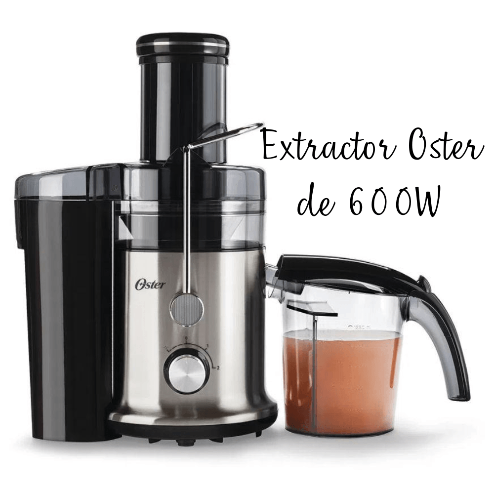 Extractor de Jugo Oster 600W FPSTJE320R Plomo