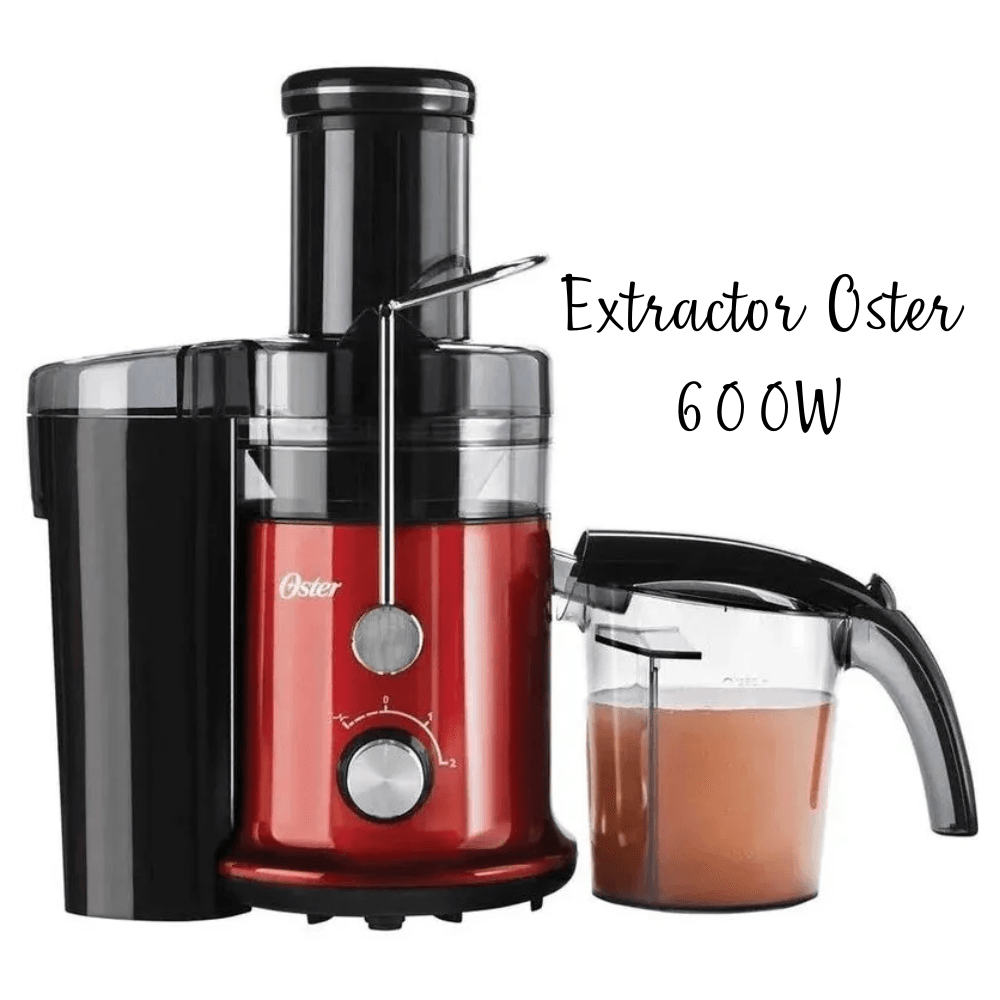 Extractor de Jugo Oster 600W FPSTJE320R Rojo