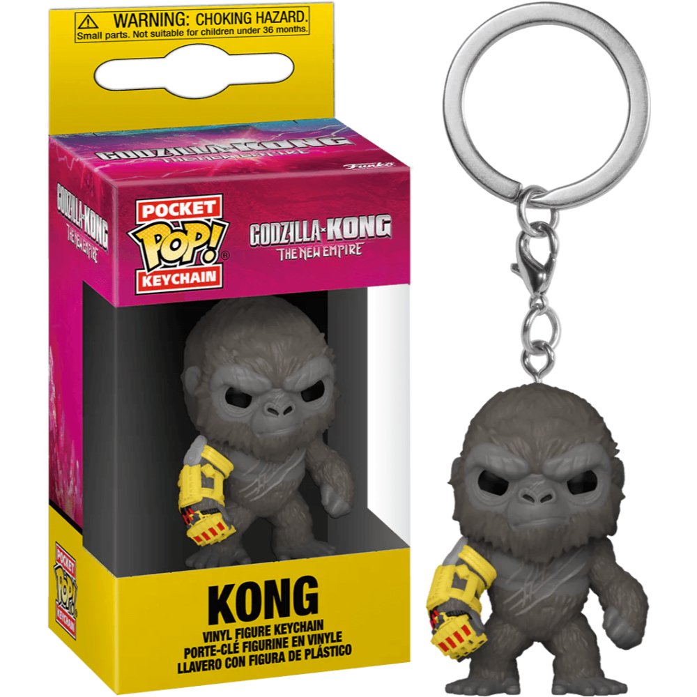 Funko Pop Keychain Godzilla vs Kong Kong Llavero