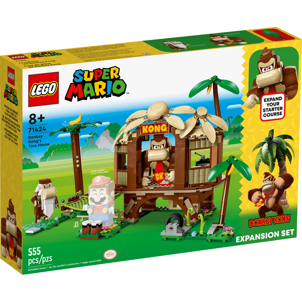 LEGO 71424 Set de Expansión: Casa de árbol de Donkey Kong