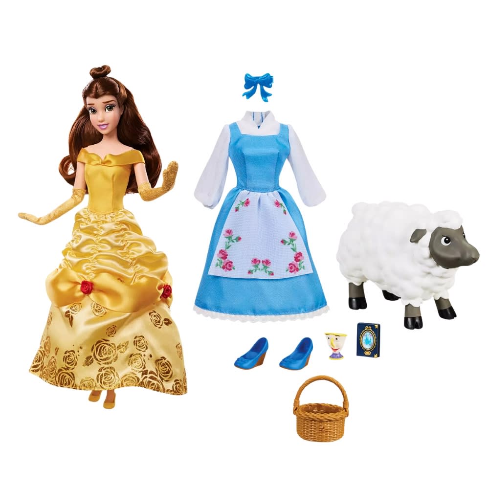 Muñeca Disney Store Bella con ropa y accesorios