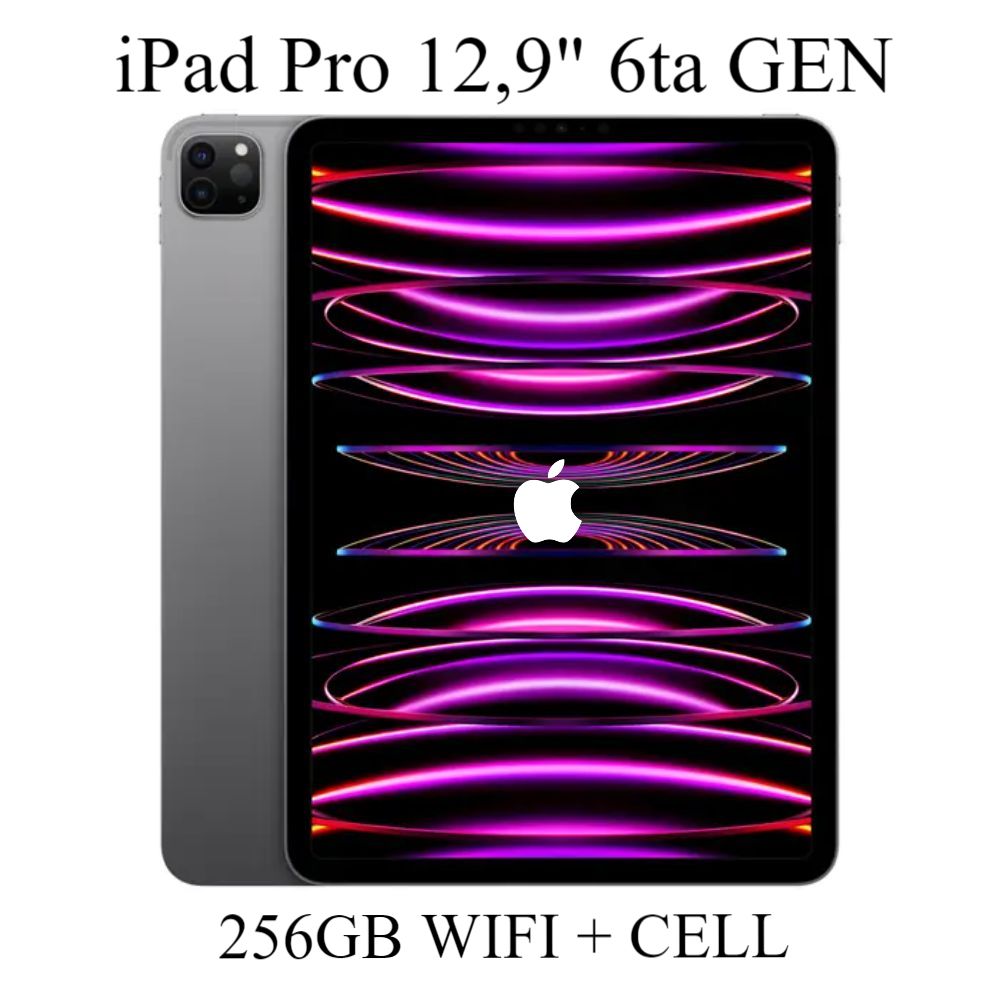 iPad Pro 12.9" 6ta Gen 256GB WIFI/CELL - Space Gray