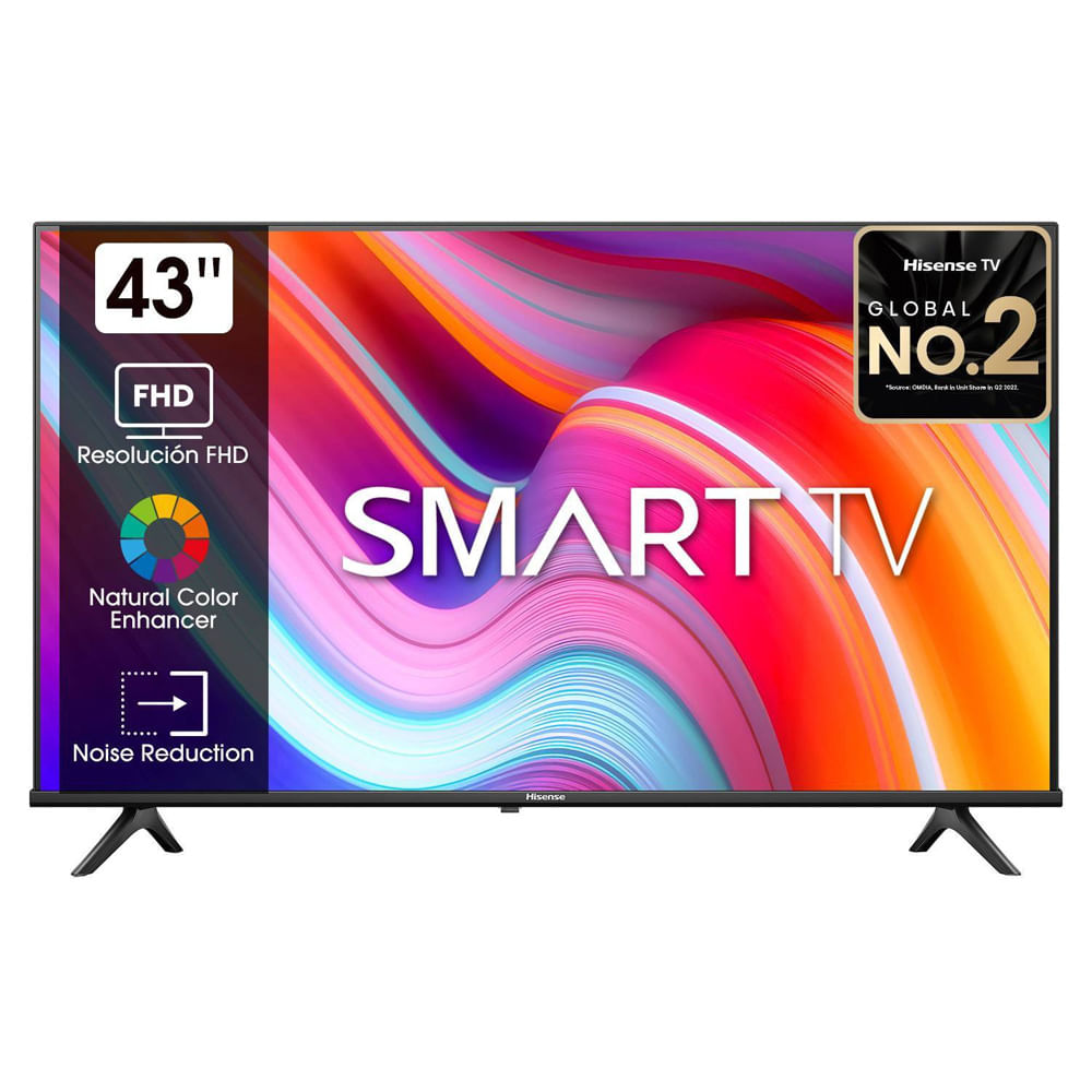 Televisor Hisense 43" LED Smart TV VIDAA FHD 43A4K