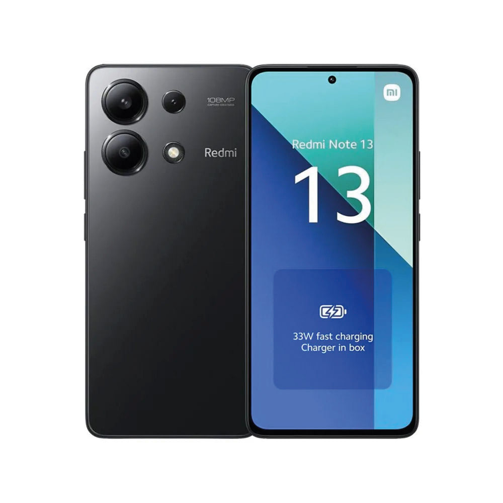 Celular Xiaomi Redmi Note 13  8GB Ram 256GB Rom Midnight Black