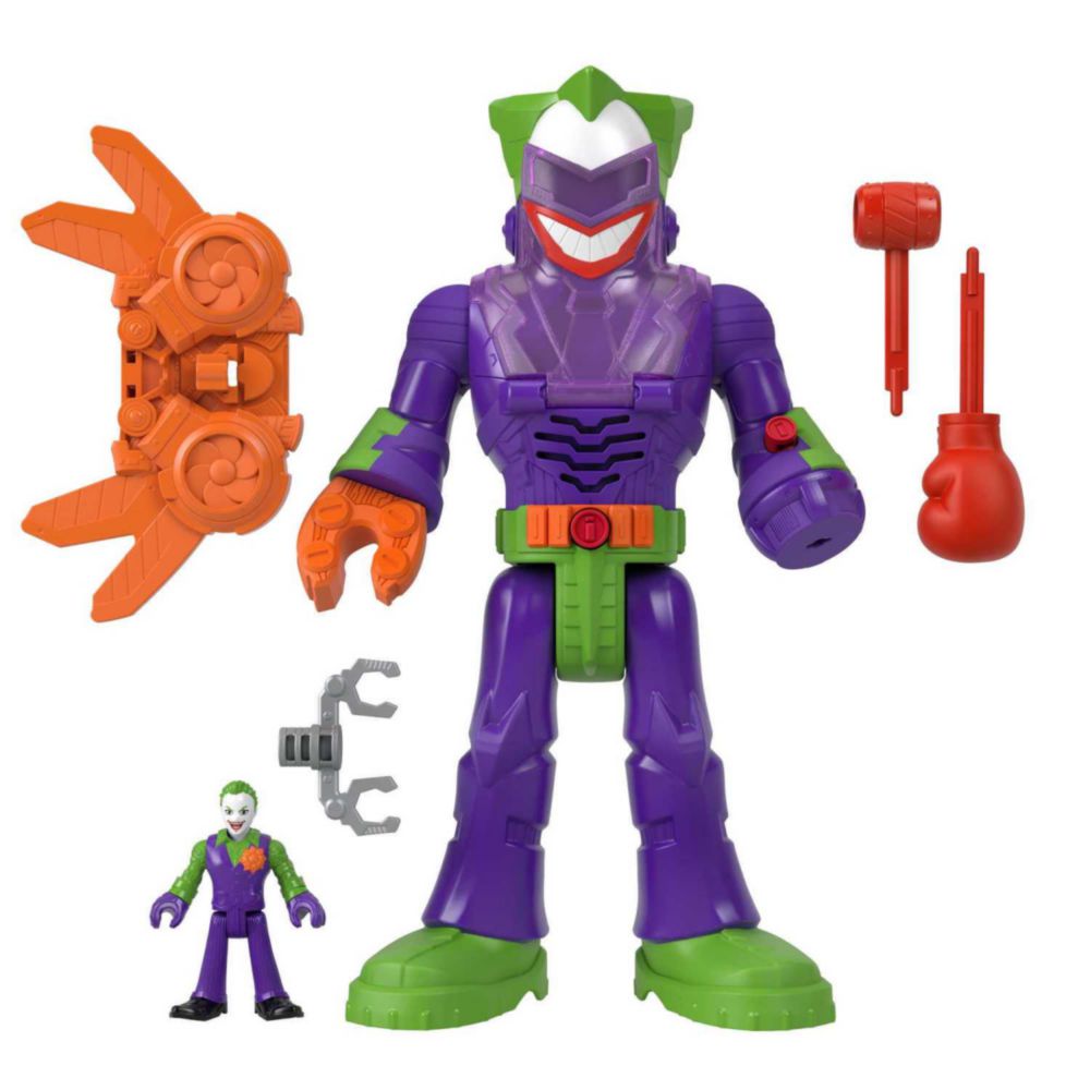 Figura Imaginext Dc Joker Insid & Laffbot