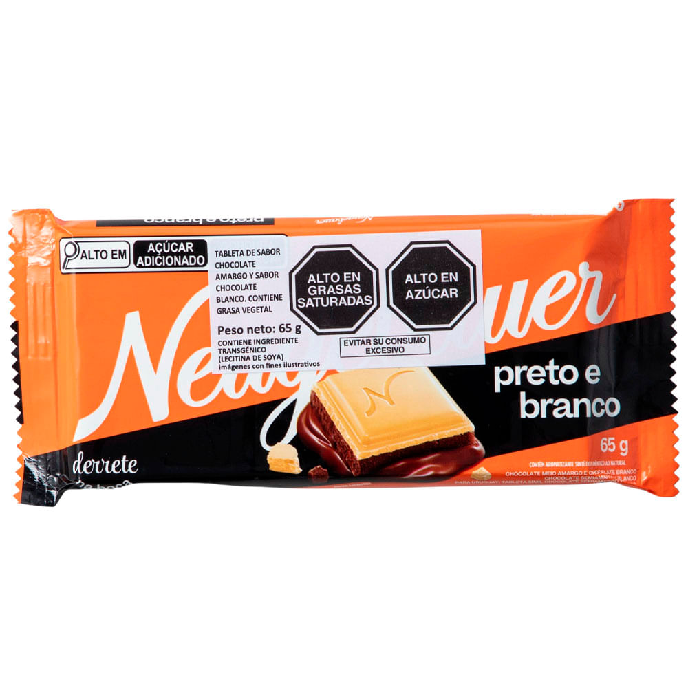 Chocolate Blanco y Negro NEUGEBAUER Tableta 65g