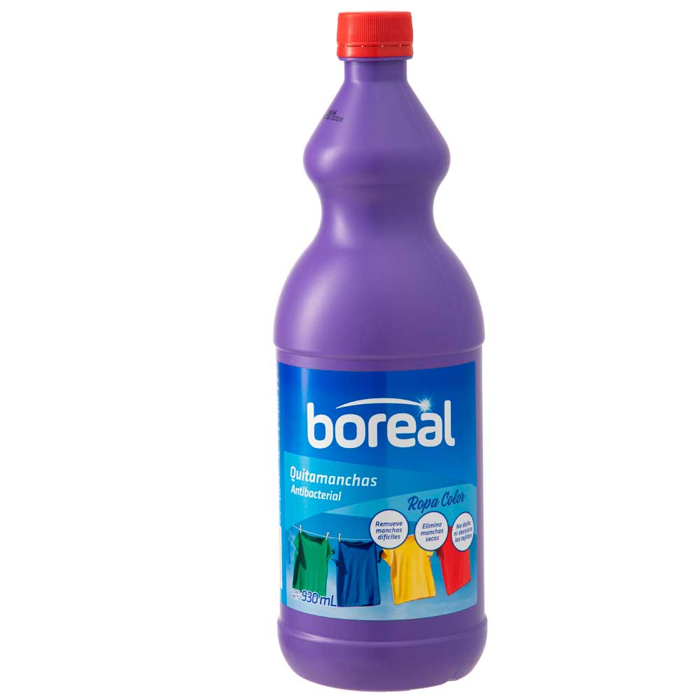 Quitamanchas Líquido BOREAL Ropa Color Botella 930ml