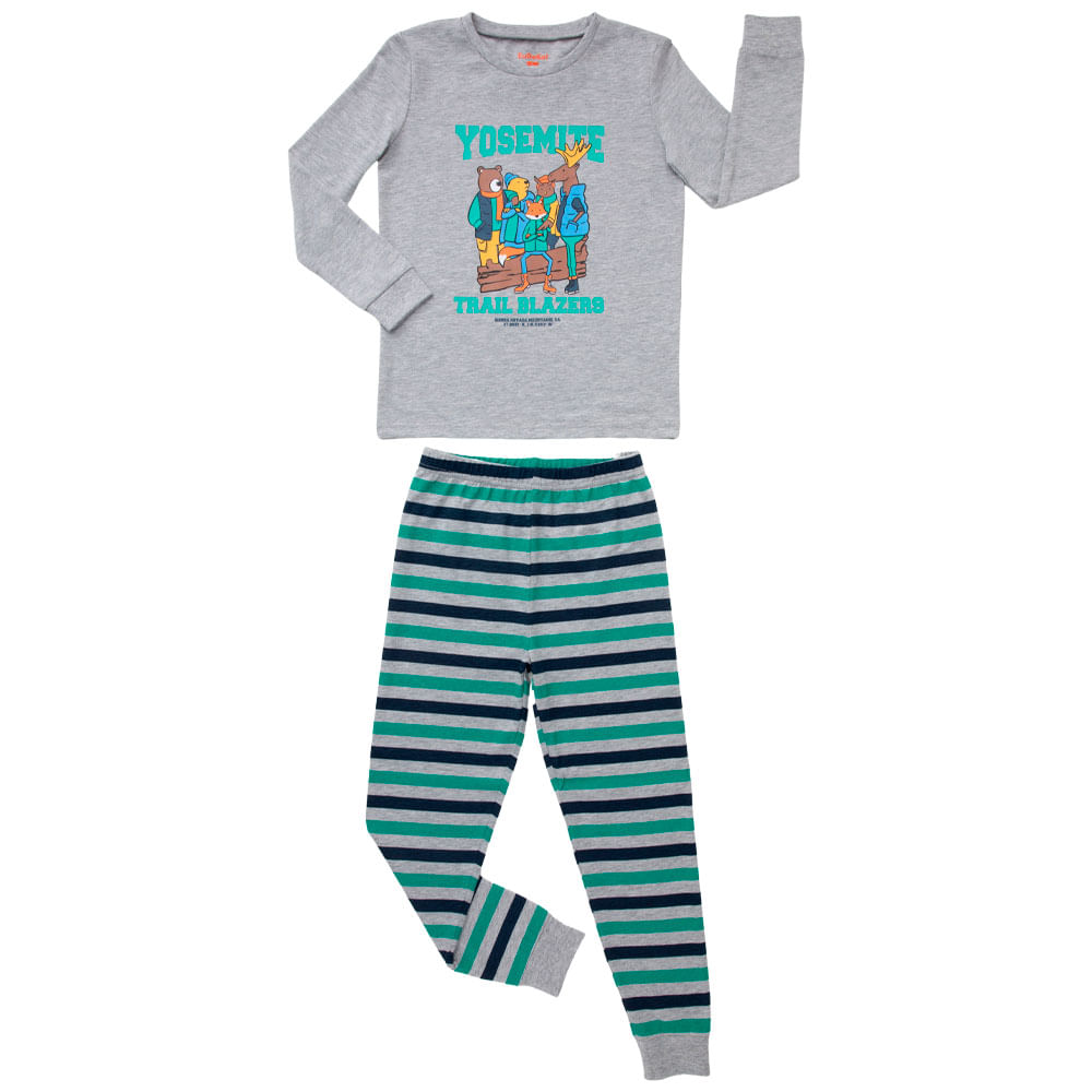 Pijama Polo + Pantalón Manga Larga Niño EUREKA