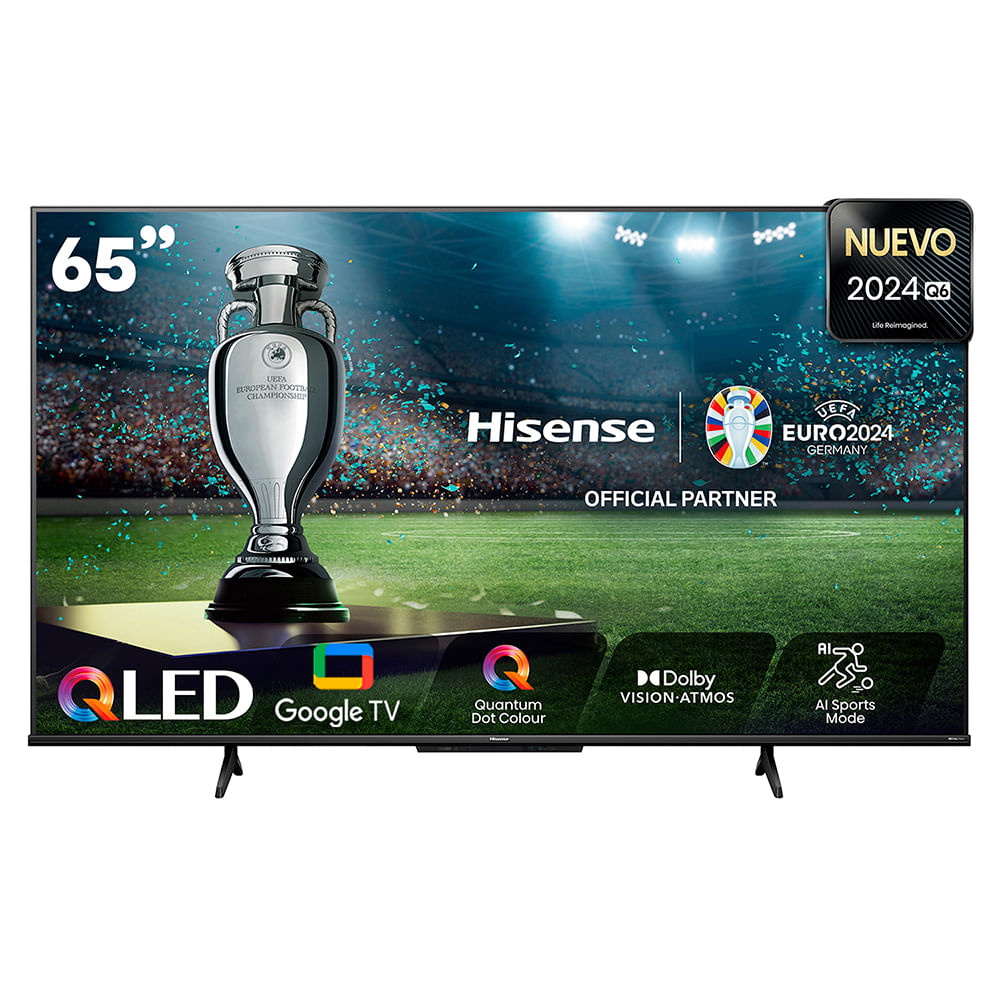 Televisor HISENSE QLED 65" UHD 4K Smart TV 65Q6N