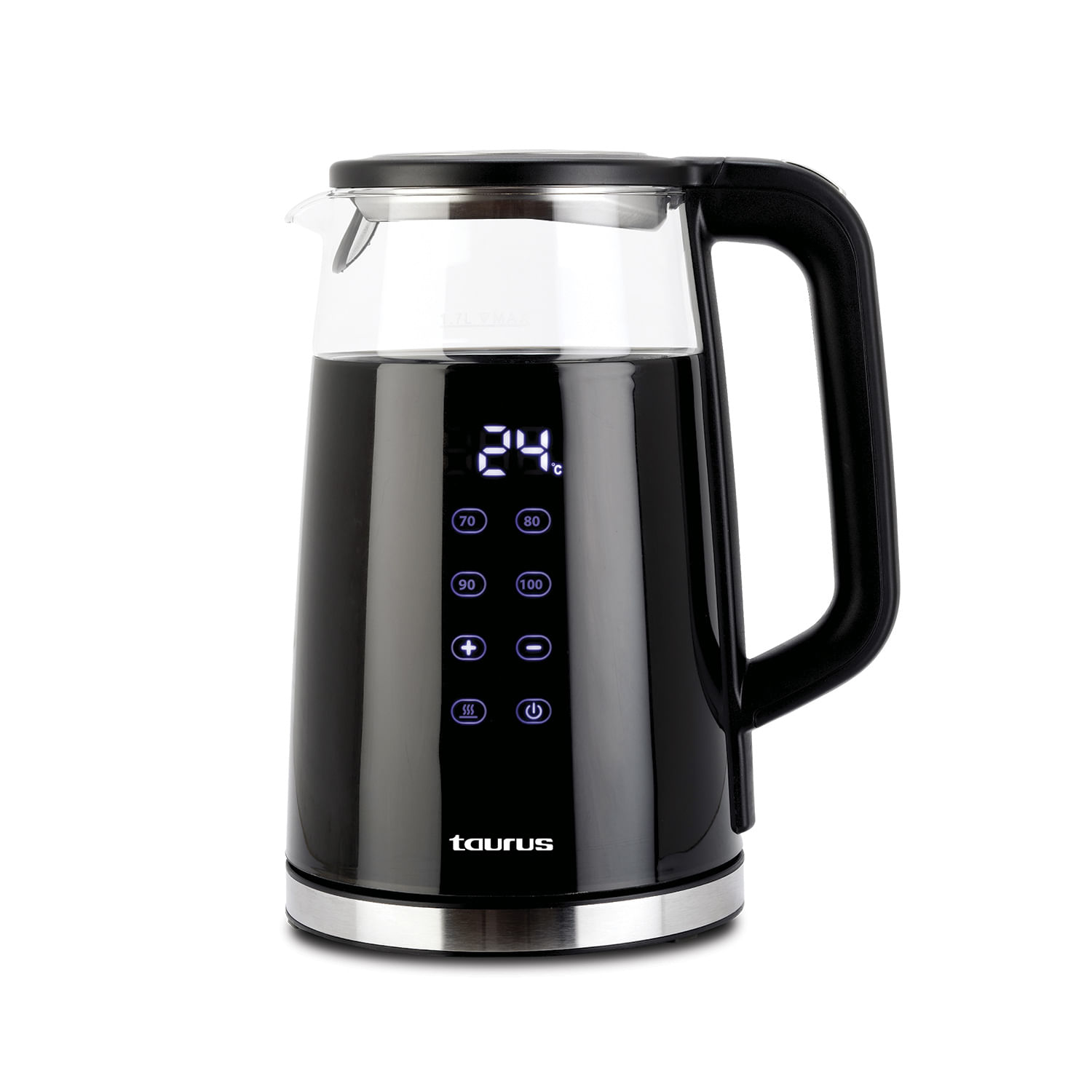 Hervidor Eléctrico TAURUS 1.7L Digital Neoglass PE9580700A Negro