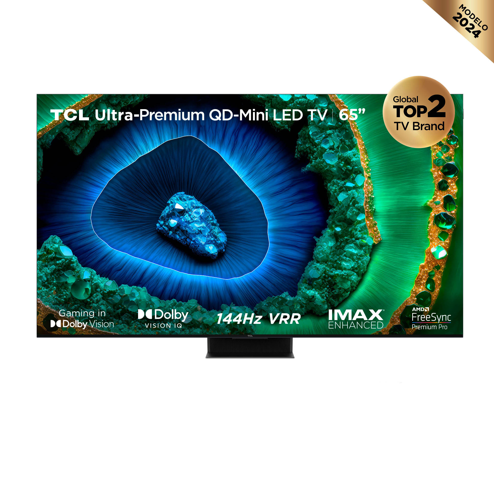 Televisor TCL QD Miniled 65" UHD 4K Smart TV 65C855
