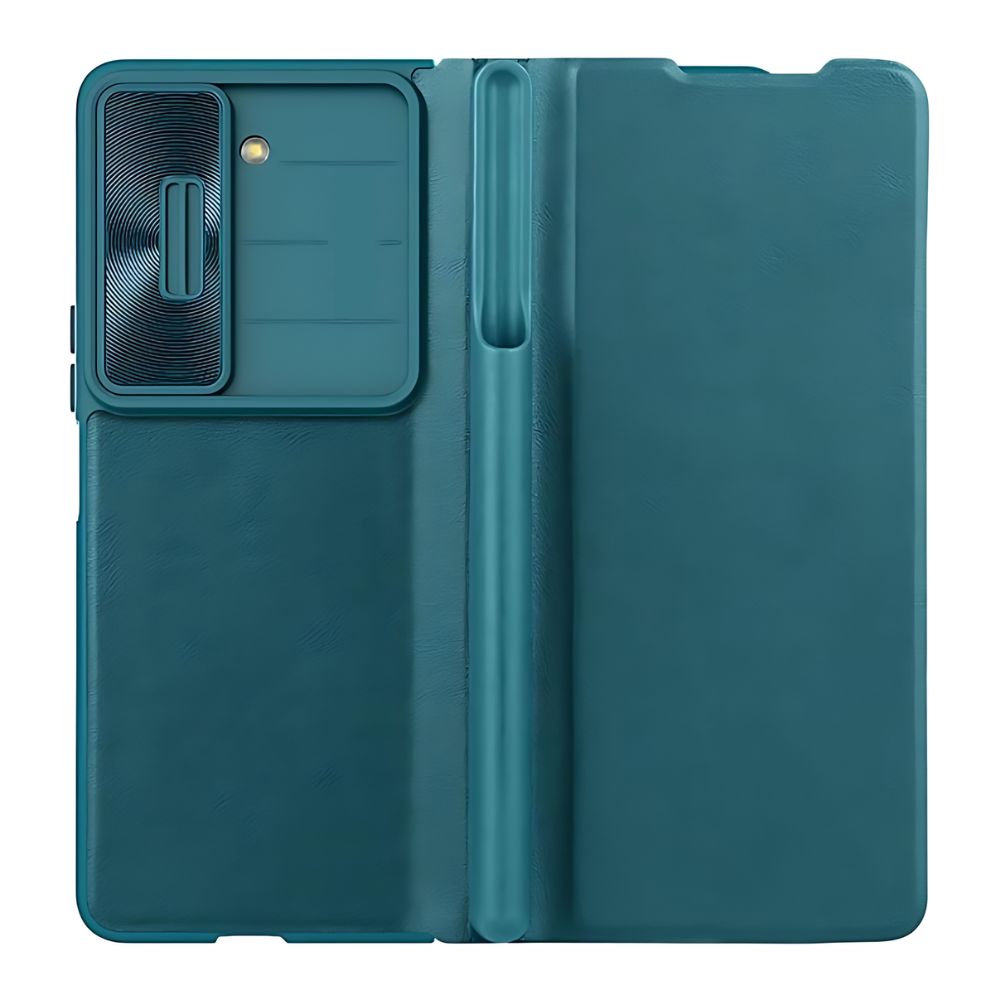 Case Nillkin Qin Pro Para Samsung Z FOLD 4 Green