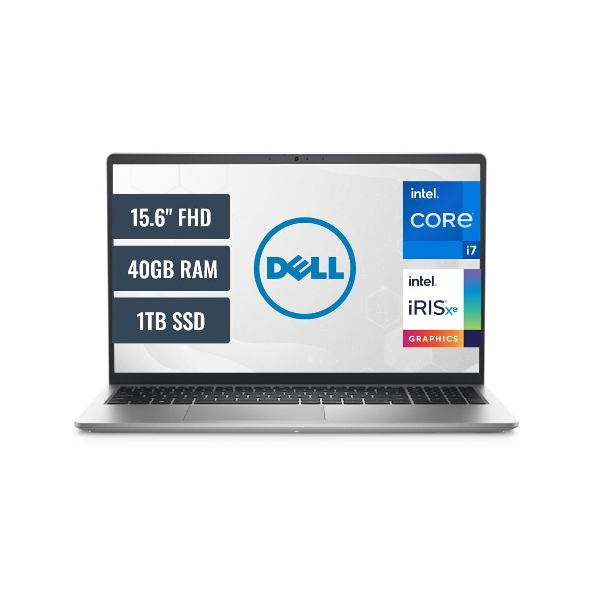 Laptop Dell Inspiron 3520 Intel Core i7 1255U 40GB RAM 1TB SSD 15.6 FHD IPS FreeDos