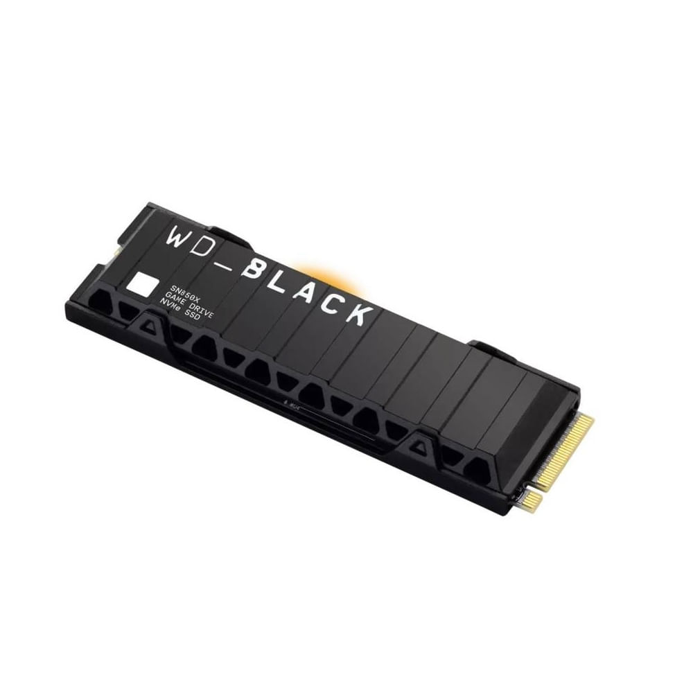 Disco SSD Solido Western Digital SN850X 1TB Black M2 2280 PCIe Gen4 con Disipador WDS100T2XHE