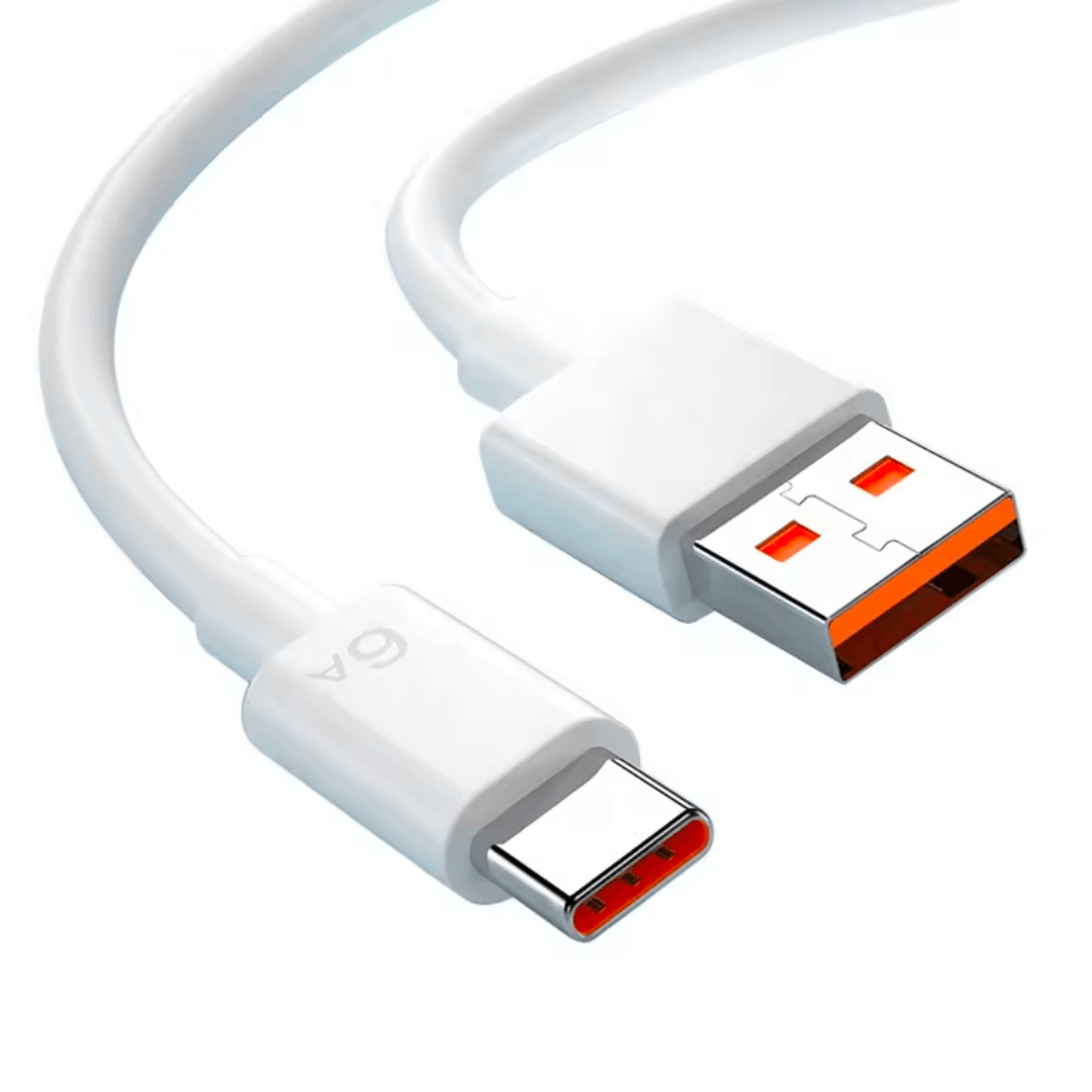 Cable Generico USB Tipo C de 6A 120W Carga Rapida para Xiaomi Mi 1 Metro