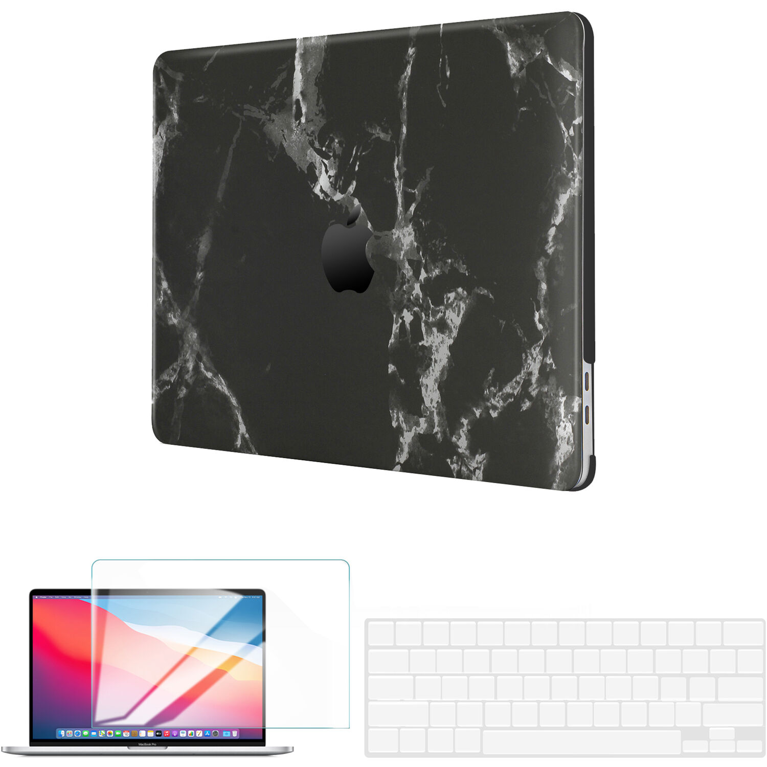 Funda Techprotectus Hard Shell con Cubierta de Teclado Y Protector de Pantalla para Apple Macbook Pr