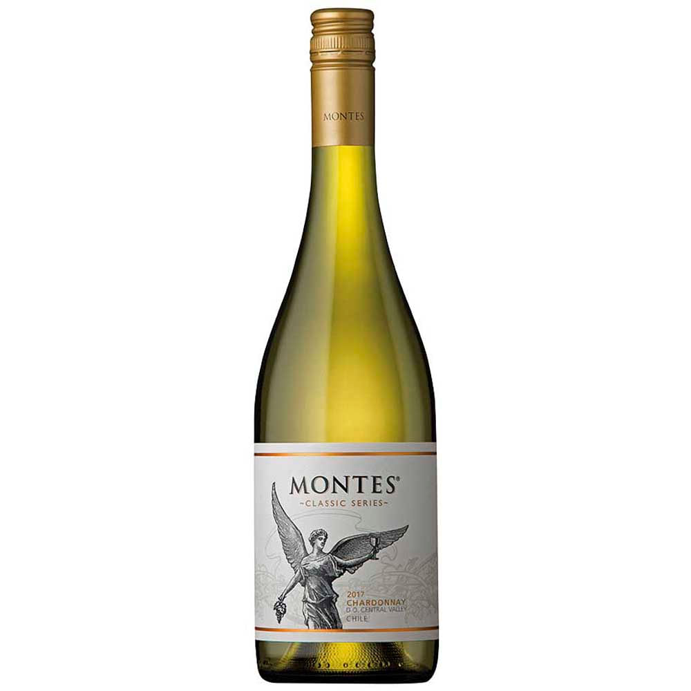 Vino Blanco MONTES Chardonnay Reserva Botella 750ml
