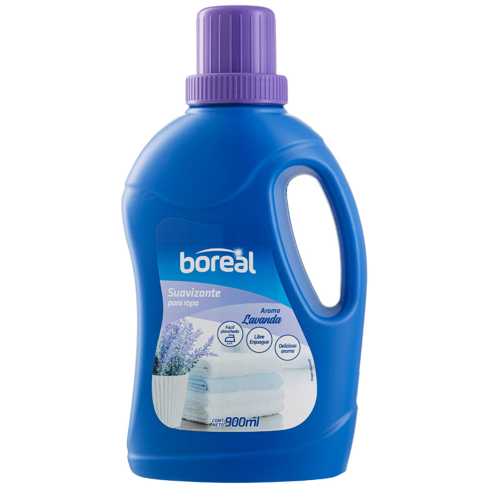 Suavizante Libre Enjuague BOREAL Lavanda Botella 900ml