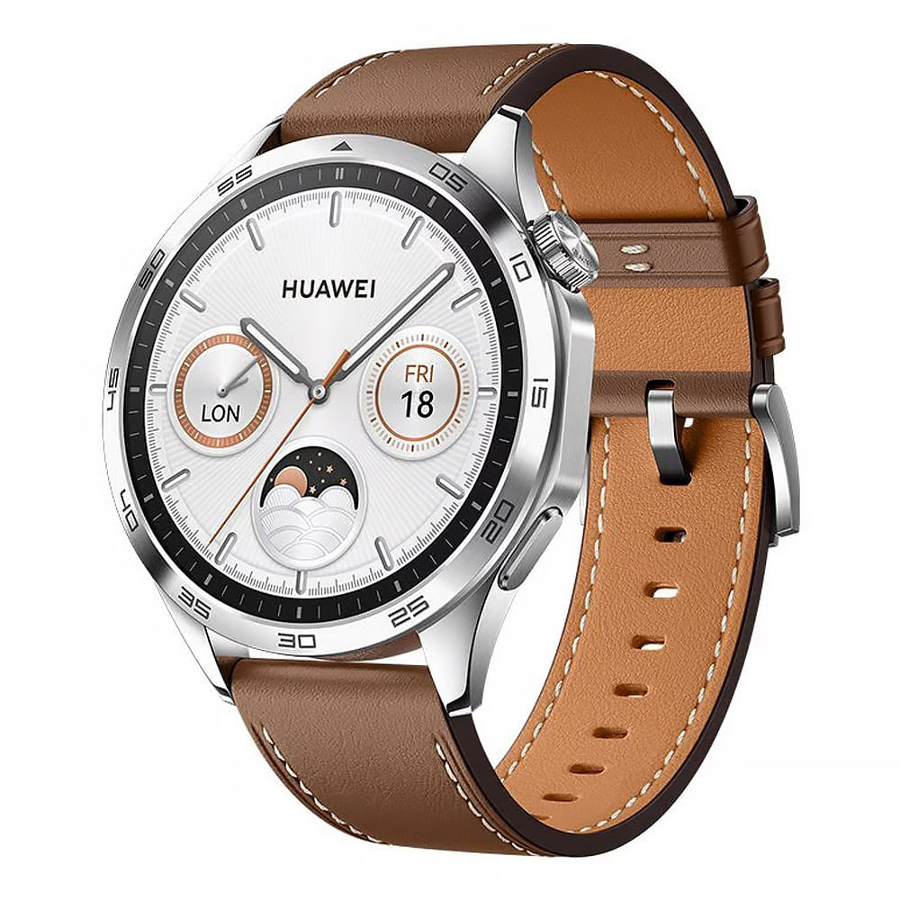 Smartwatch HUAWEI WATCH GT 4 46mm Brown, 5 ATM, 14 días de batería