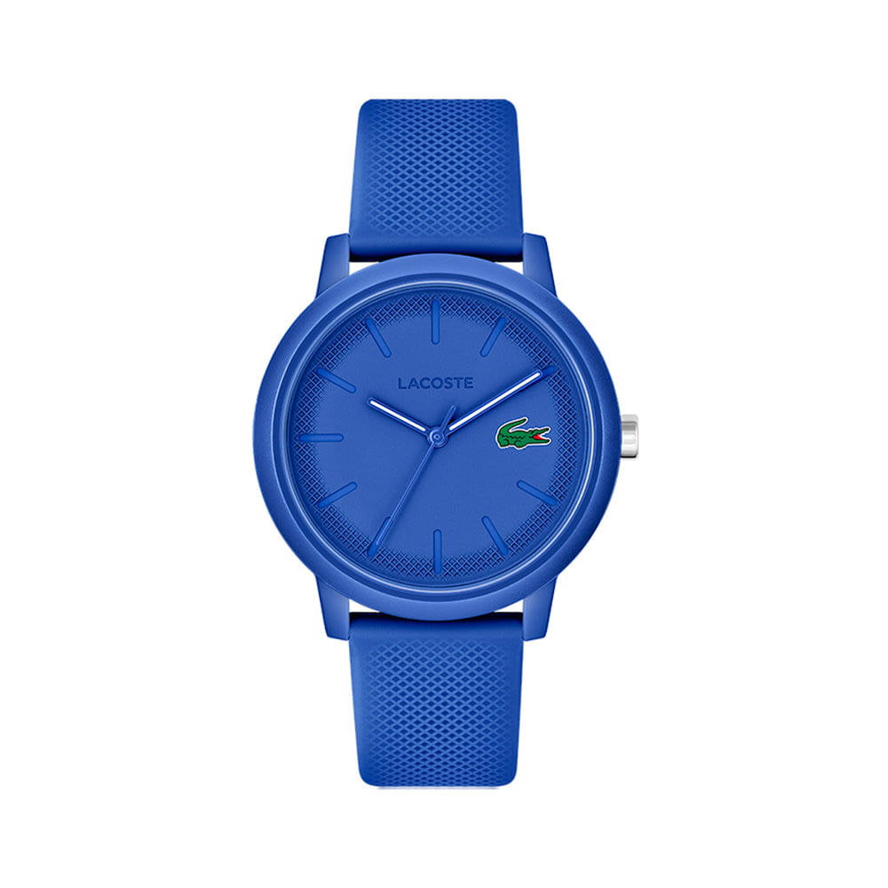 Reloj analogo Lacoste Original 2011279 Hombre Color Azul con Correa de Silicona