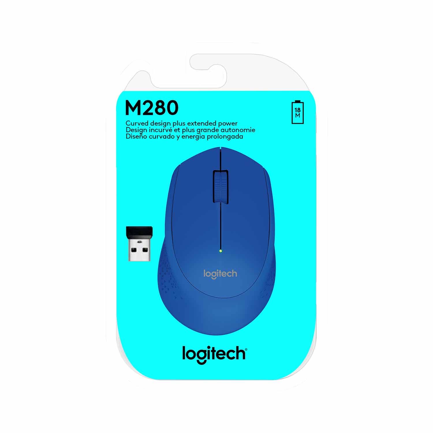 Mouse Logitech M280 Wireless Blue