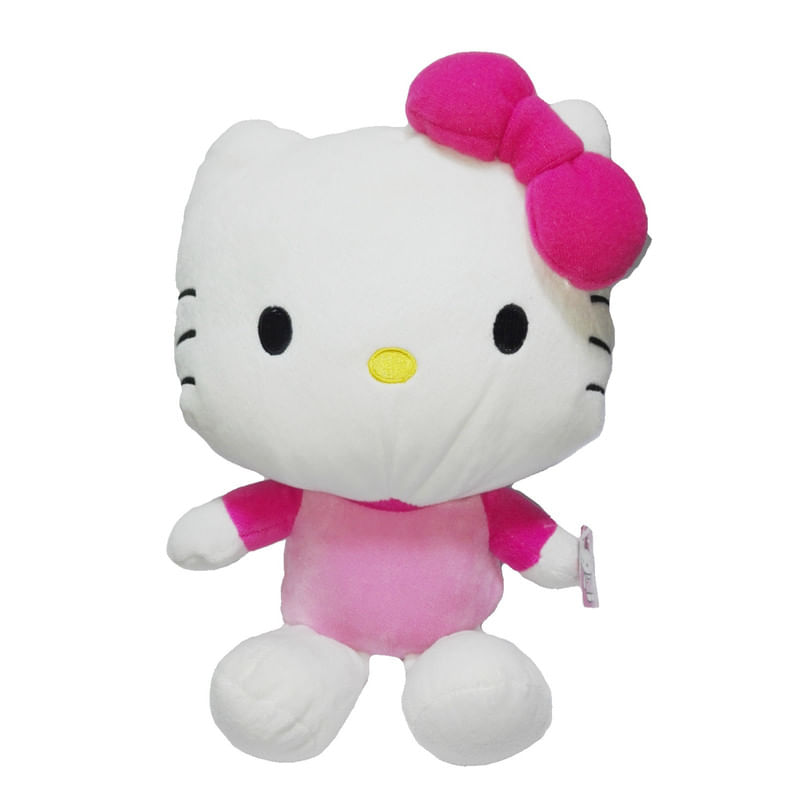 Peluche Gato Hello Kitty Lazo Rosa 43cm Sanrio