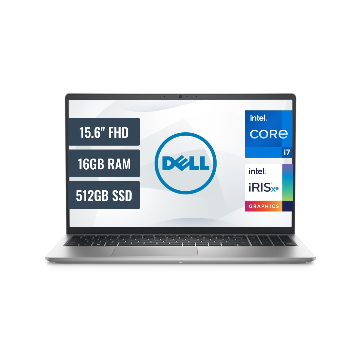 Laptop Dell Inspiron 3520 Intel Core i7 1255U 16GB RAM 512GB SSD 15.6 FHD IPS FreeDos
