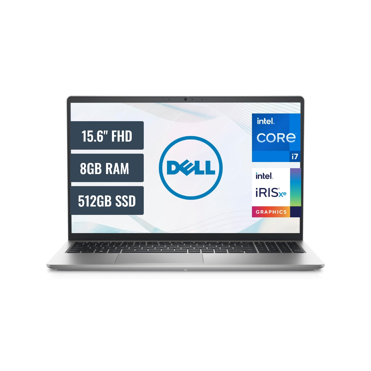 Laptop Dell Inspiron 3520 Intel Core i7 1255U 8GB RAM 512GB SSD 15.6 FHD IPS FreeDos