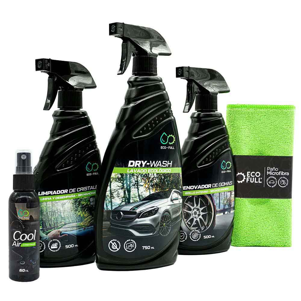 KIT Exterior Limpieza de auto ECO-FULL