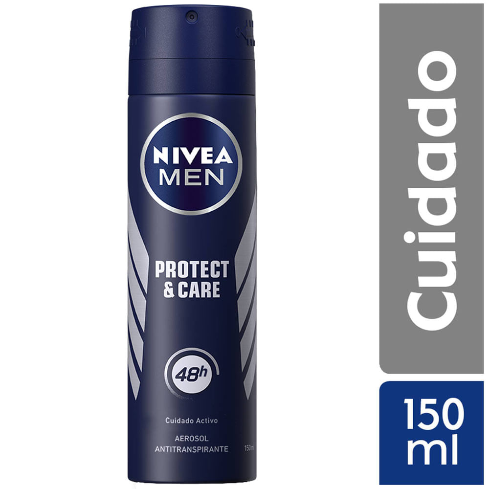 Desodorante para hombre Spray NIVEA Protect & Care Male - Frasco 150ml
