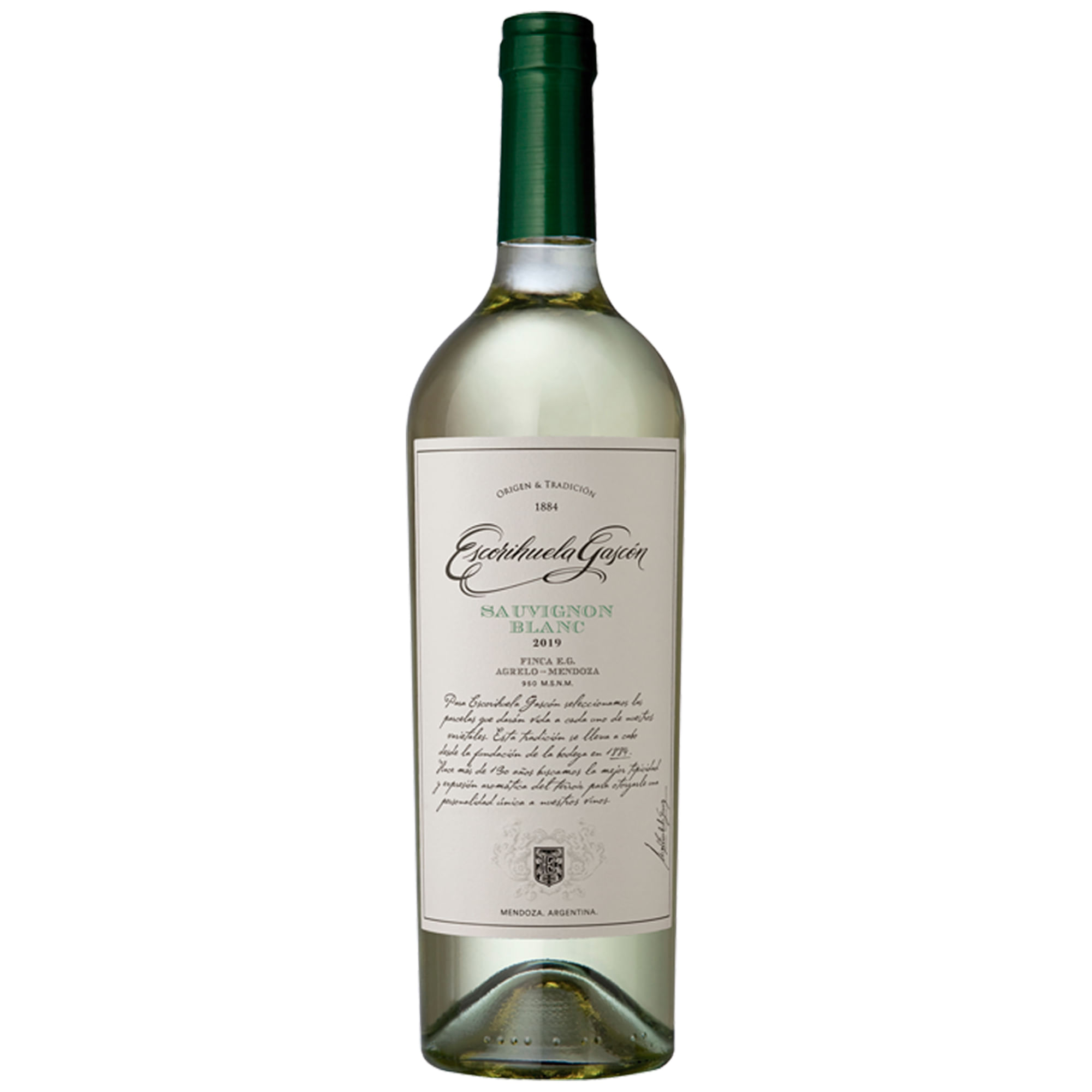 Vino Blanco ESCORIHUELA GASCON Sauvignon Blanc Botella 750ml