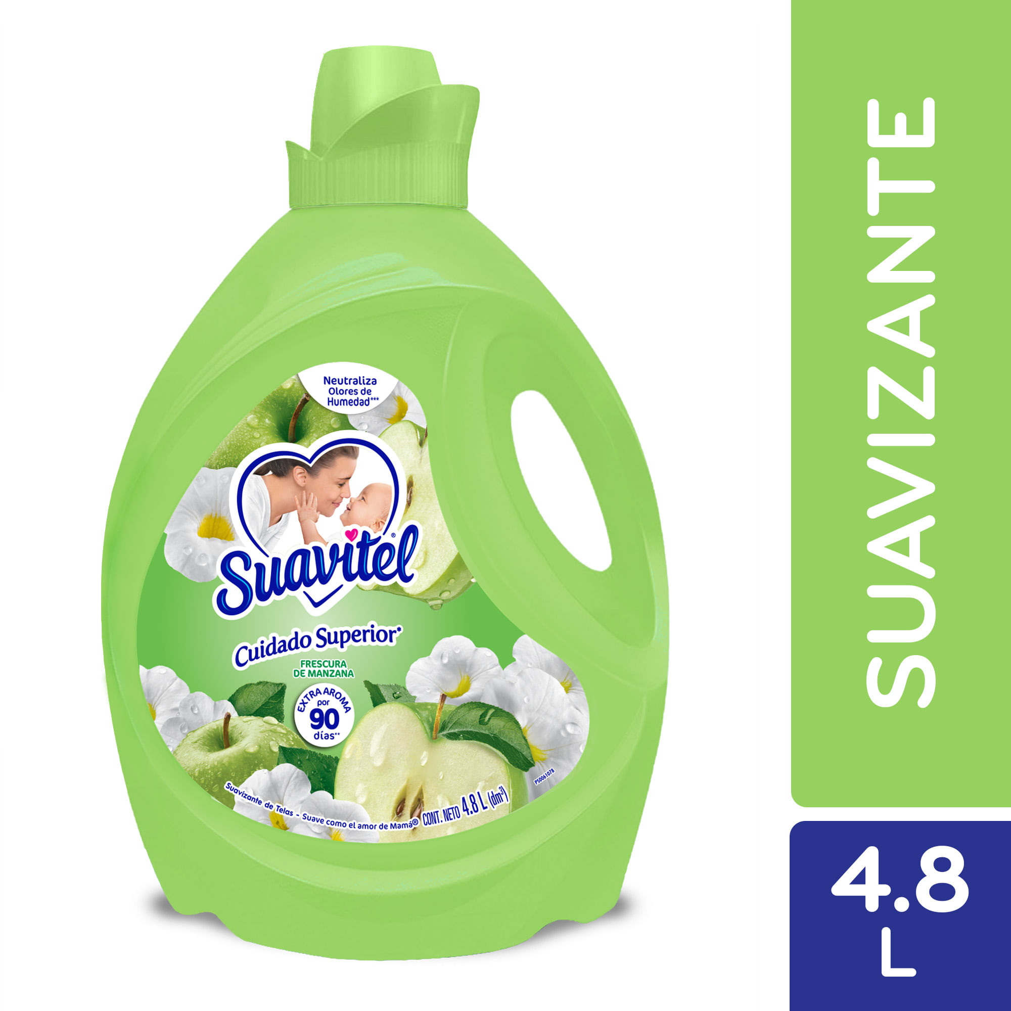Suavizante SUAVITEL Frescura Manzana Botella 4.8L